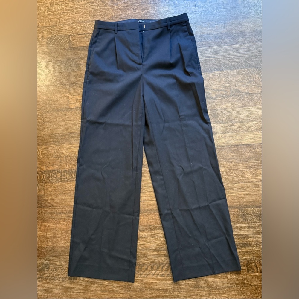 J.Crew black wide leg pants